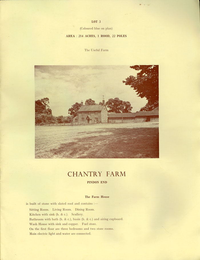 Hesketh Estate sale catalogue 1962