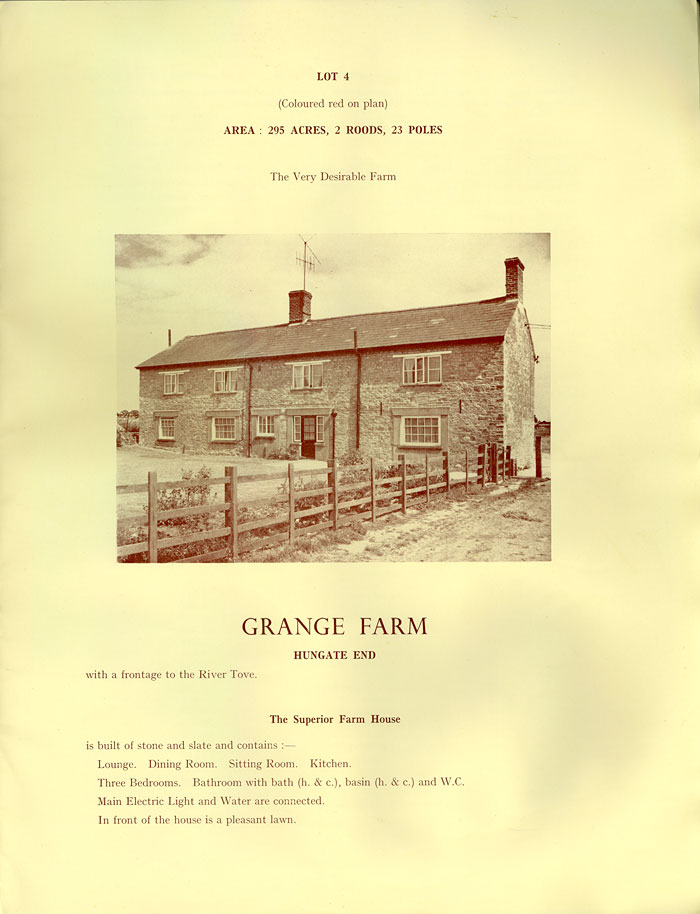 Hesketh Estate sale catalogue 1962