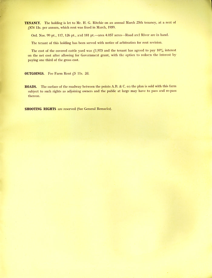 Hesketh Estate sale catalogue 1962