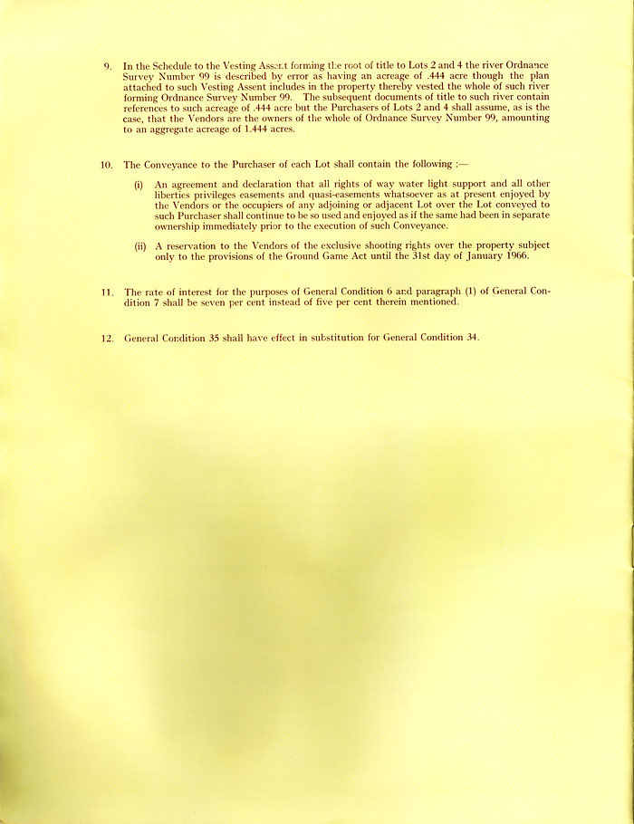 Hesketh Estate sale catalogue 1962