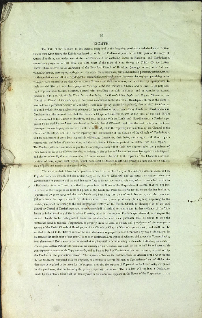 Particulars of Sale 1837, page 9