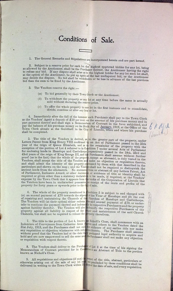Particulars of Sale page 11