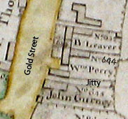1779 Map Bull Homestead
